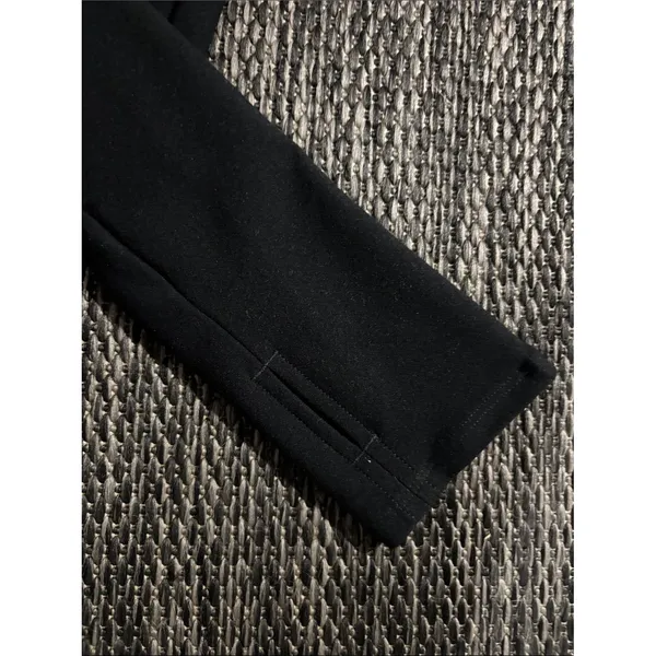 Alo Yoga Rapid Pullover Half Zip Compression Long Sleeve Black - Image 6