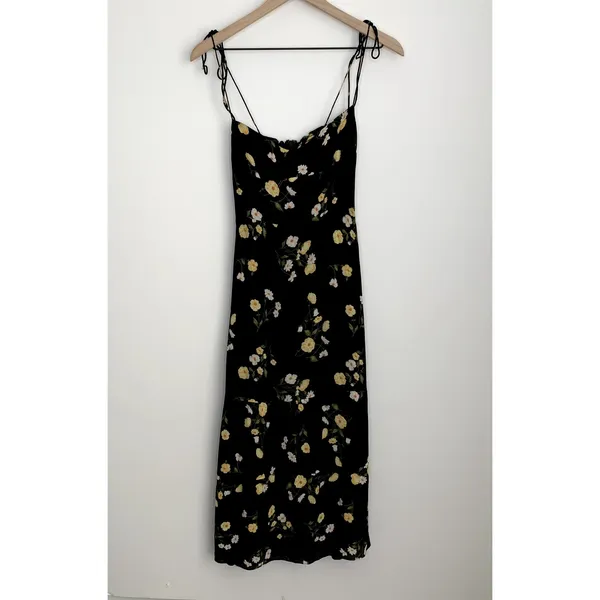 Reformation Emmie Midi Dress in Piazza Floral Summer Size 0 - Image 6