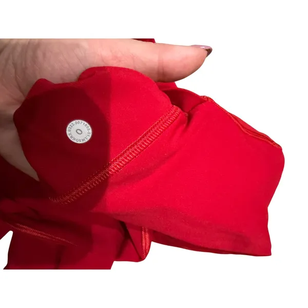 Lululemon Swift Speed High-Rise Tight 28 Red Running Leggings Size 0 LW5DKRS - Image 4