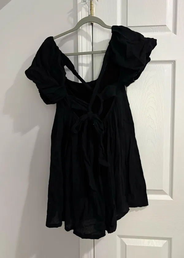 Black mini dress - Image 2