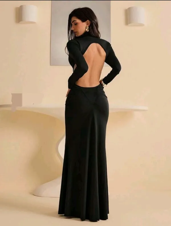 Women’s elegant bodycon maxi dress - Image 2