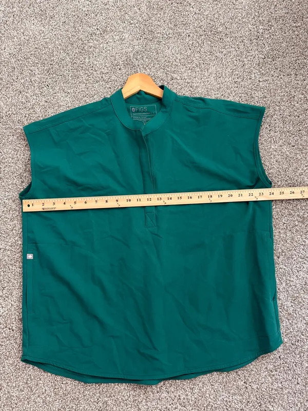 Rafaela Oversized Scrub Тоp Green Sz Large - Image 4