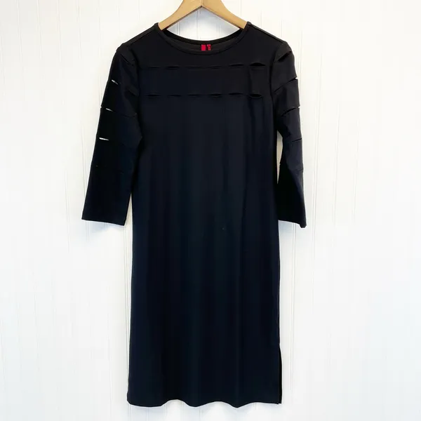 NEW Love Scarlett Womens S Knit Dress Black Cutout s Grunge Gothic‎ Stretchy - Image 8