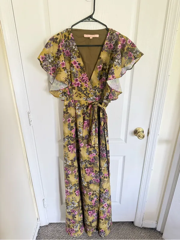 Anthropologie Hutch Pietrina Wrap Maxi Dress - Image 5