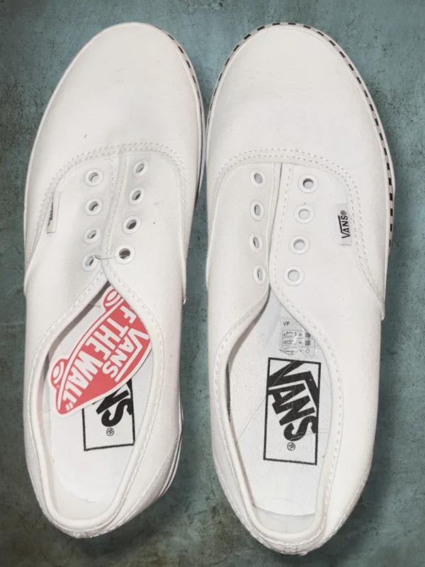Vans authentic white shoes   - Image 2