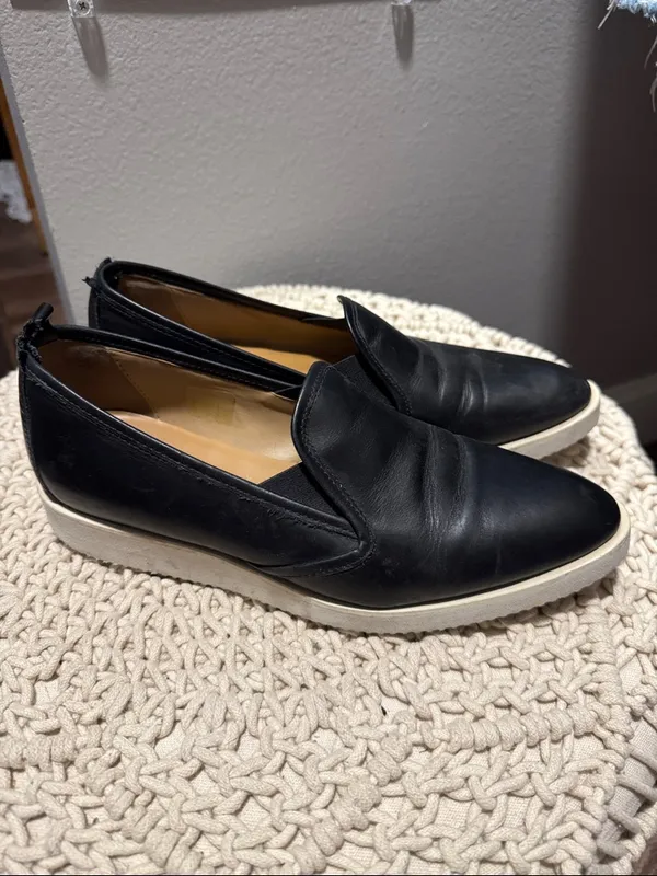 • Everlane • Women’s Black 100% Leather Street Sneaker Size 9 - Image 4