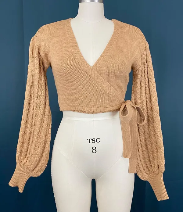 Tularosa Sari Wrap Sweater - Image 3
