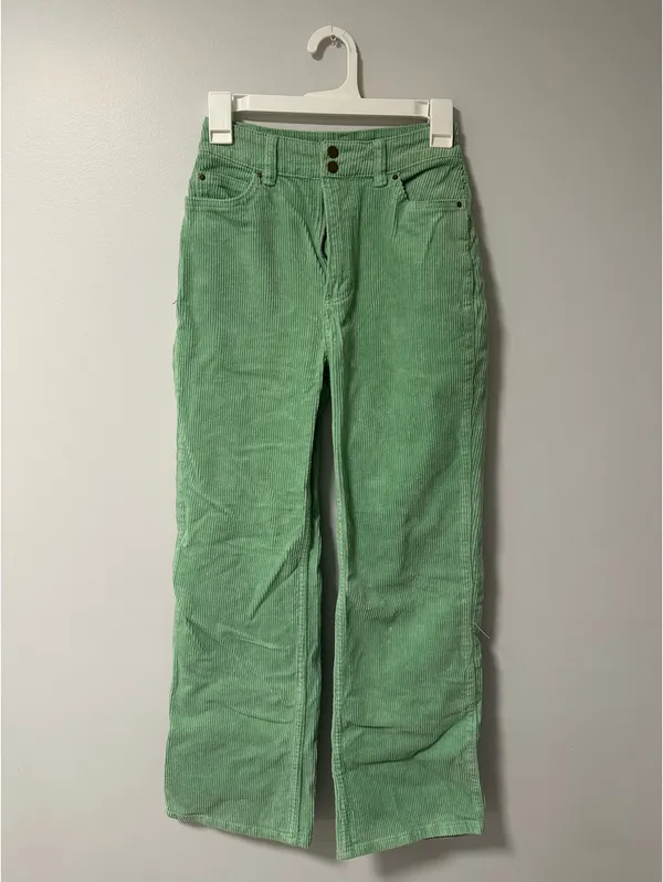 Billabong Green Pants Wide-Leg - Image 2