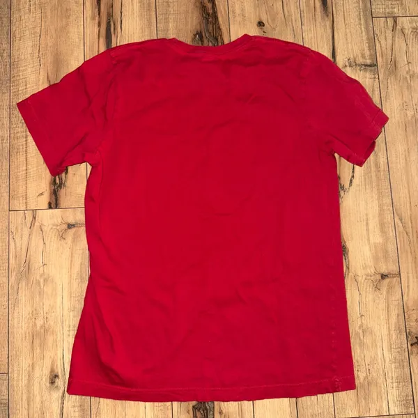 Bella Canvas Red Ohio State Graphic T-Shirt 88 - Image 4