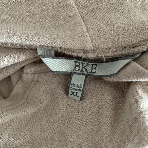 BKE Buckle Womens Size XL Beige Open Front Duster Cardigan - Image 4