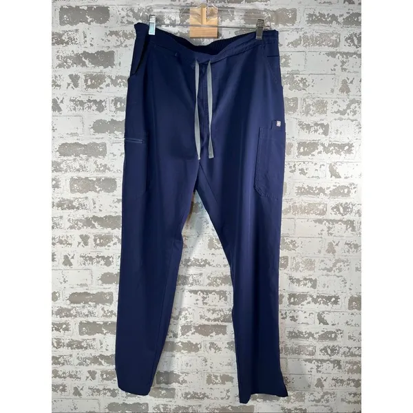 Figs | women blue straight leg scrub pants - Image 9