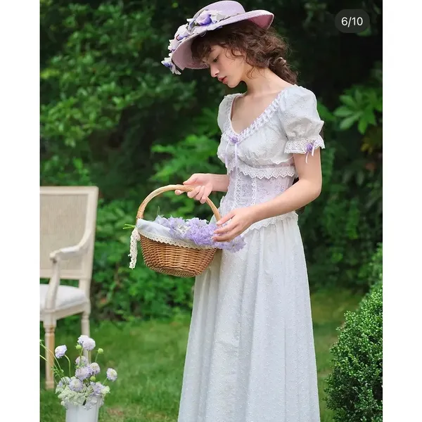 Lacemade Purple Taro Love corset dress Size Small - Image 3