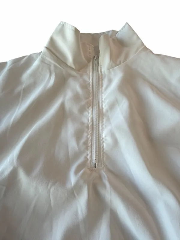 Women's Two Piece White Short Set Size XXL #260867 - Image 7