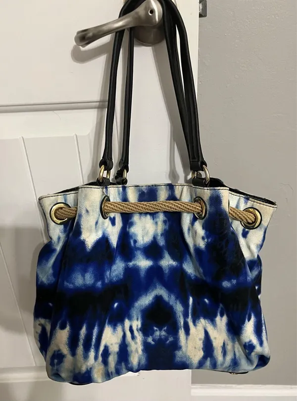 Michael Kors Marina Purse in Tie-Dye blue - Image 3