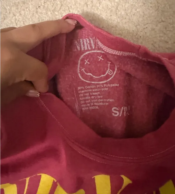 Nirvana Urban Outfitters Crewneck - Image 2