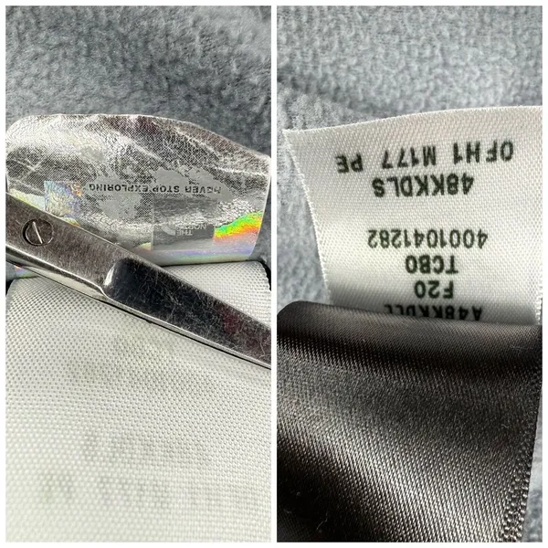 THE NORTH FACE M Fleece Glacier 1/4 Zip Sweater‎ Spell Out Logo Lightweight - Image 8