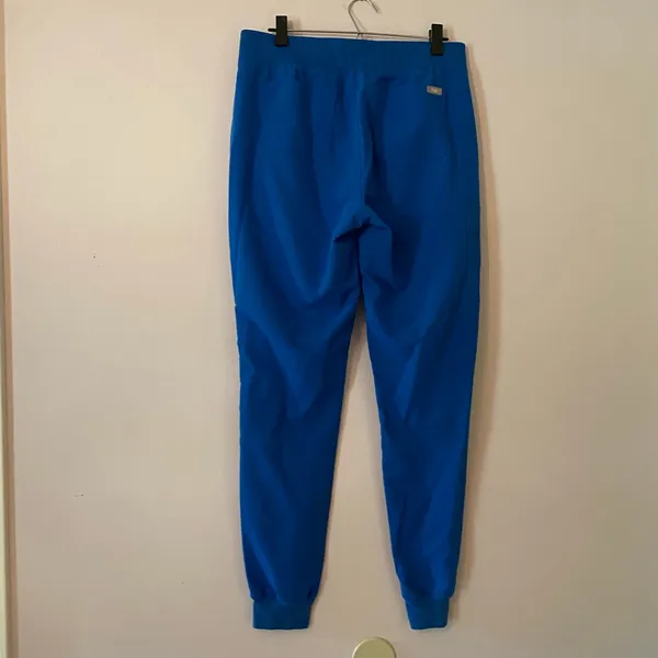 FIGS Royal Blue Zamora Jogger Scrub Pants Uniform Nurse Doctor size Medium Tall - Image 6