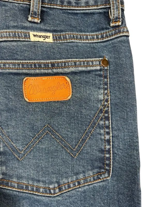 WRANGLER Worldwide Mid Rise Wide Leg Jeans Size 29 - Image 8