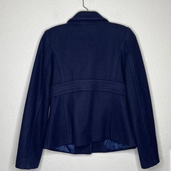 Old Navy‎ Wool Blend Coat Navy - Image 2