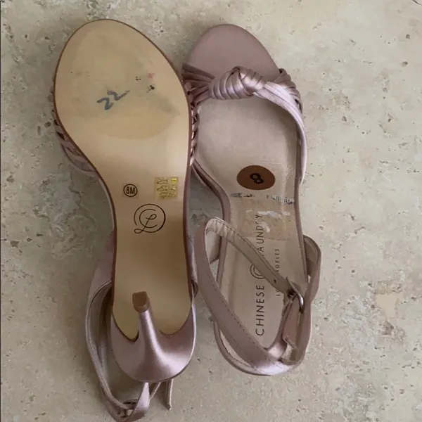 Chinese laundry satin heels size 8 1/2 - Image 3