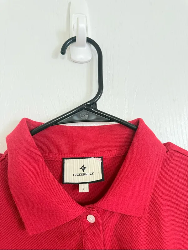 Tuckernuck NEW Pique May Polo Dress in Red - Image 3