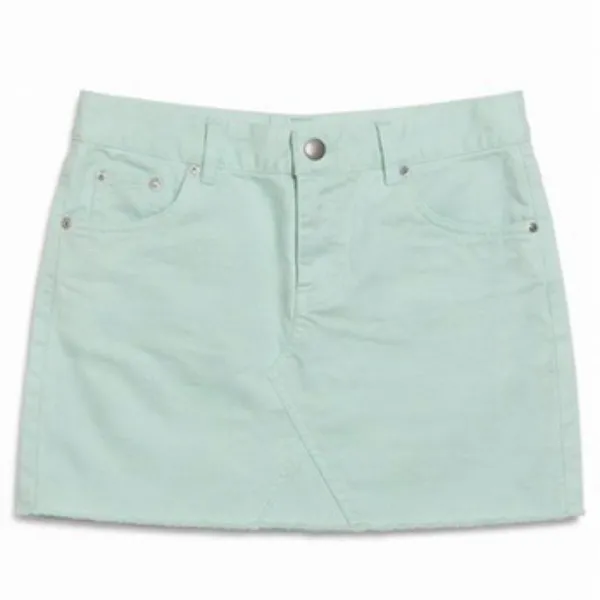 Forever 21 Mint Green Denim Mini Skirt Y2K Coquette Soft Girl S - Image 2