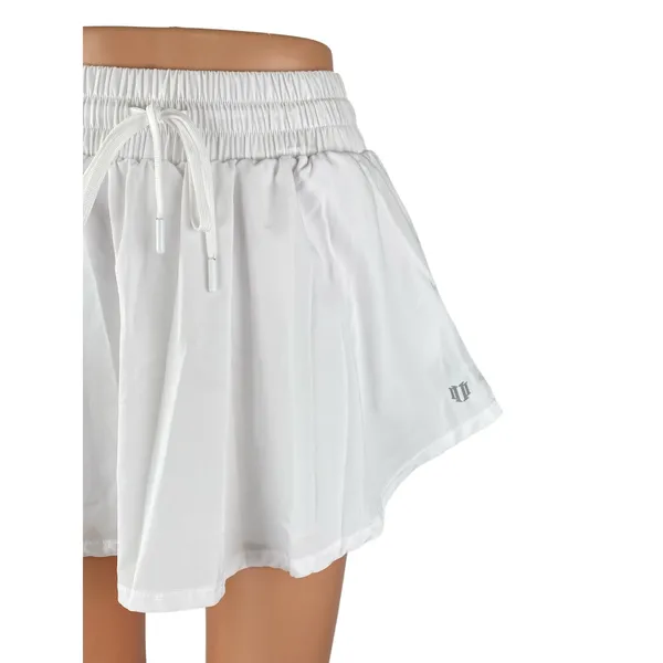 EleVen by Venus Williams White Flowy Tennis Golf Athletic Skort Skirt Shorts S - Image 3
