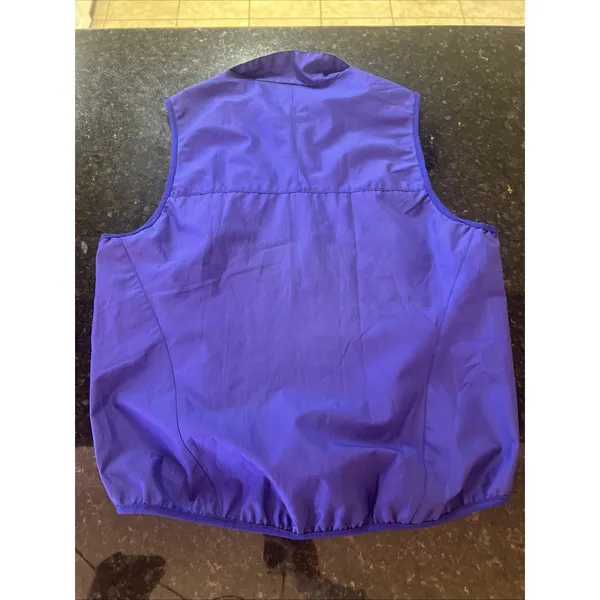 Patagonia Vest Women's Sz med Lightweight Purple Running Zip Up Athletic Workout - Image 5
