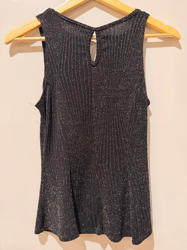Sparkly Peplum Top Y2K 2016 Going Out Party Streetwear Club Throwback Style - Image 3