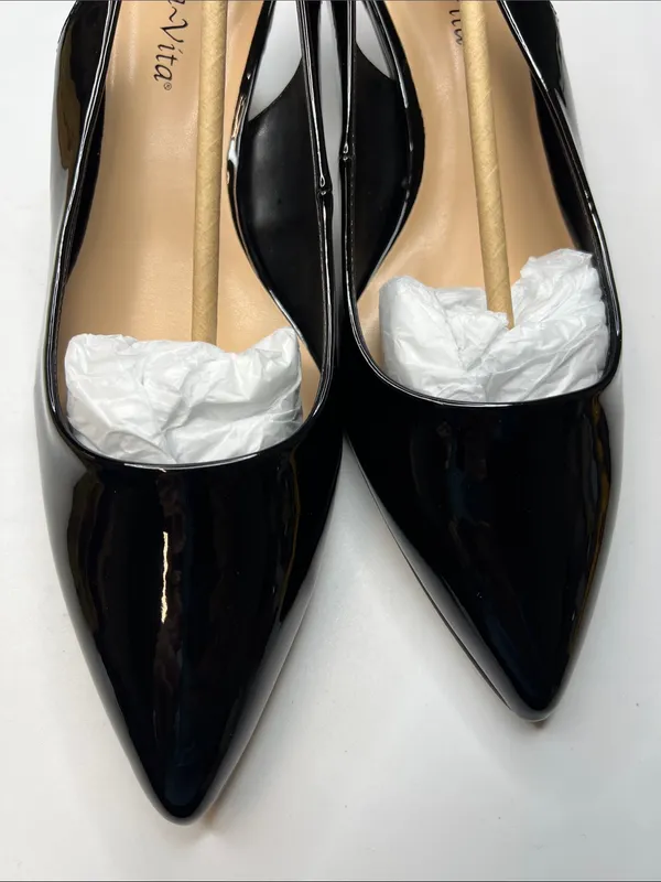 EXTRA WIDE Bella Vita Scarlett II Kitten-Heel Slingback Pumps 9.5WW - Image 7