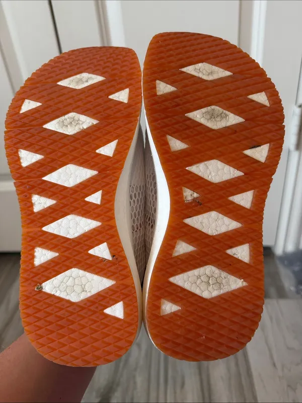 NOBULL Mesh Training Sneakers Shoes White Size 7 Women - Image 4
