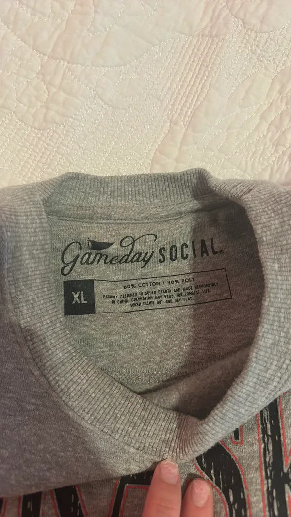 Nebraska Huskers Gameday social crewneck - Image 5