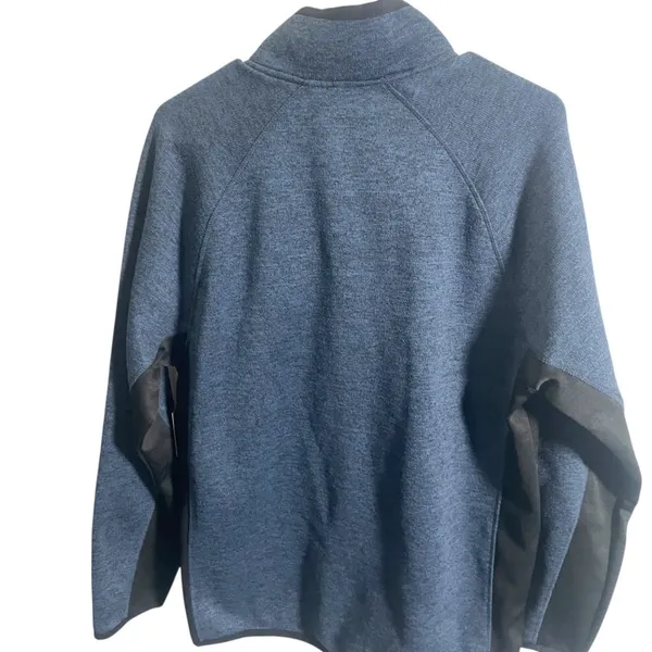 Beverly Hills Polo Club Mens Navy Half-Zip‎ Pullover Sweatshirt Size M - Image 4