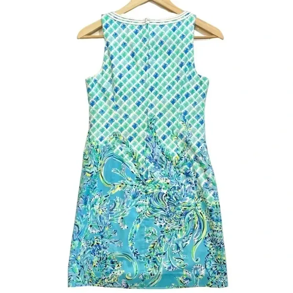Lilly Pulitzer Gabby Stretch Sleeveless Floral Shift Dress - Image 6