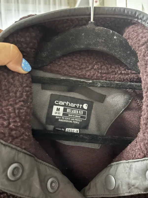 Carhartt Women’s Fleece Relaxed Fit Pullover - Image 3