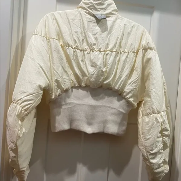FREE PEOPLE FP Movement - Glitz Blitz Bomber Jacket in Size X-Small - Image 6
