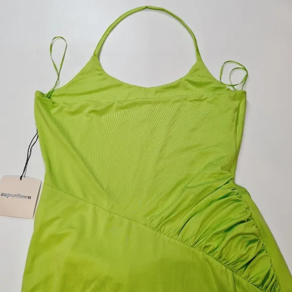 Superdown Brie Maxi Dress in Lime Medium - Image 11