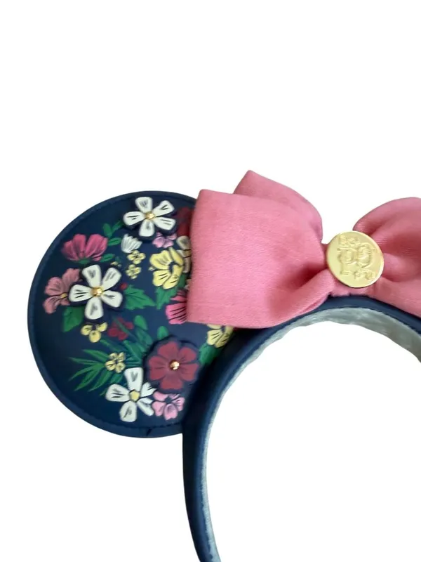 DISNEY Parks Port Orleans Resort Floral Mouse Ears - Image 2