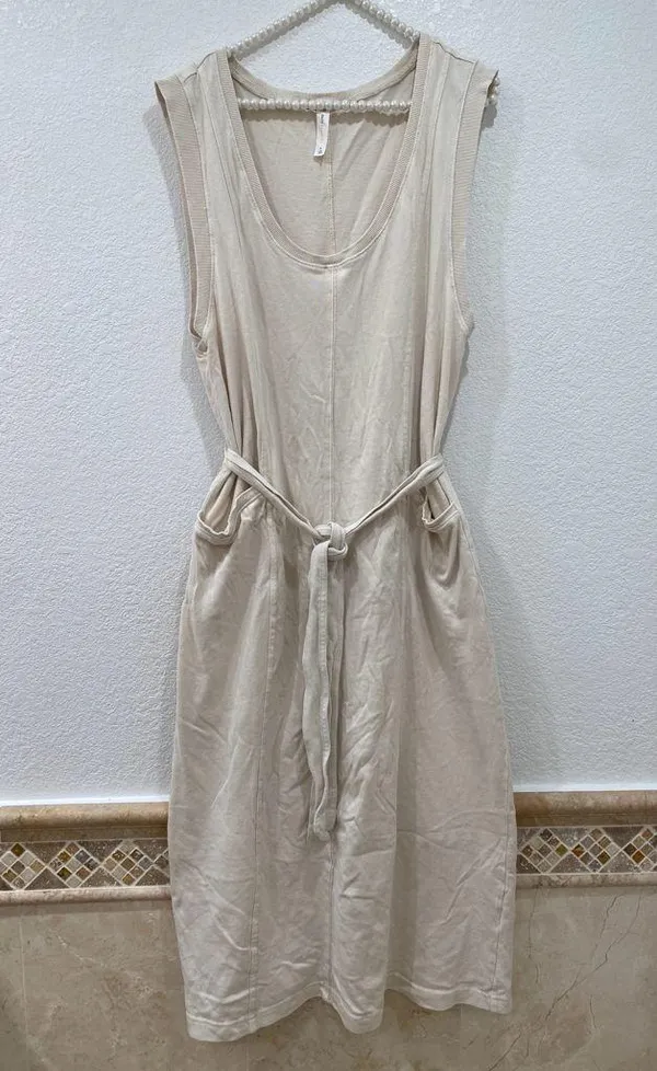 Anthropologie Daily Practice Seamed Sleeveless Dress size M - Image 4