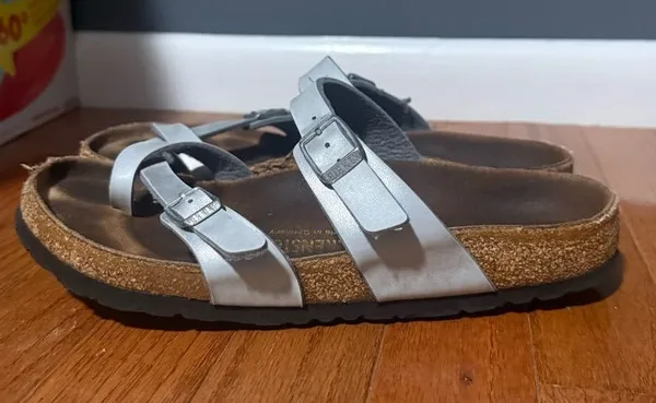 Birkenstock Women’s Mayari in Silver Size 40 - Image 2