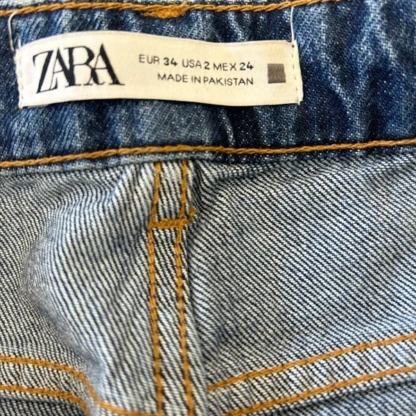 Zara‎ Jeans Size 2 Distressed EUC - Image 8