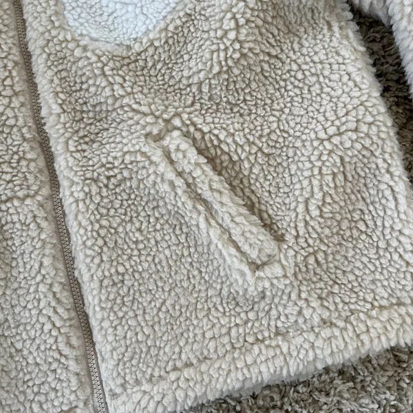 EUC Sportswear Swoosh Full Zip Jacket Sail Off White - Image 4