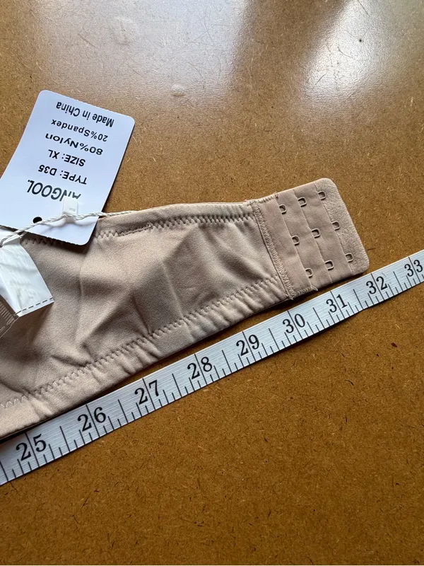 Women's NEW Strapless Bra with Clear Detachable Straps Size XL #260163 - Image 6