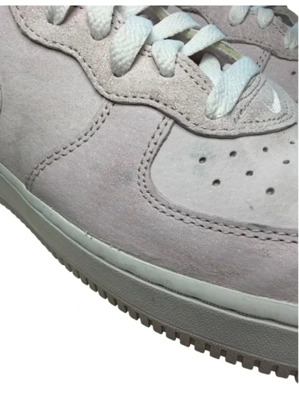 Nike Air Force 1 Mid Sneakers in Pink and White US M8 W9.5 - Image 7