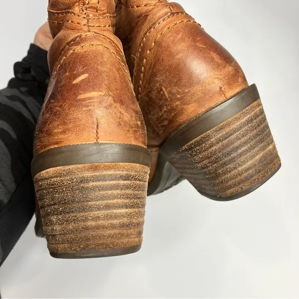 Teva Foxy Tall leather boots cognac leather size 6.5‎ - Image 13