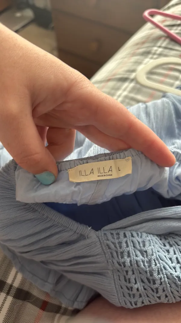 Illa Illa Dress Light Blue  - Image 3