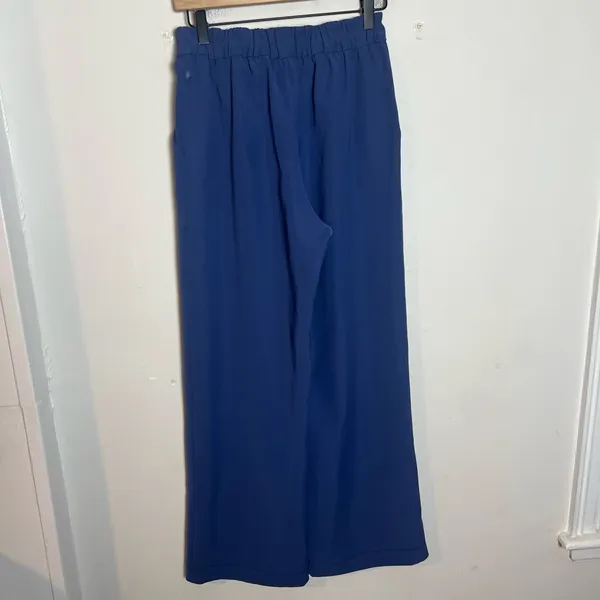 LULULEMON- Noir Pant Woven Gatsby Blue Size 6 - Image 4