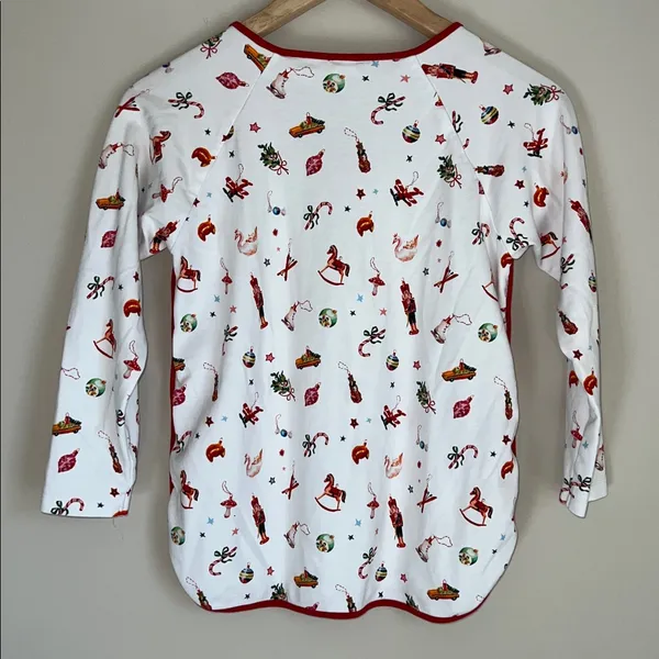 LAKE Holiday Pajama Set Size XXS Pants Top - Image 3