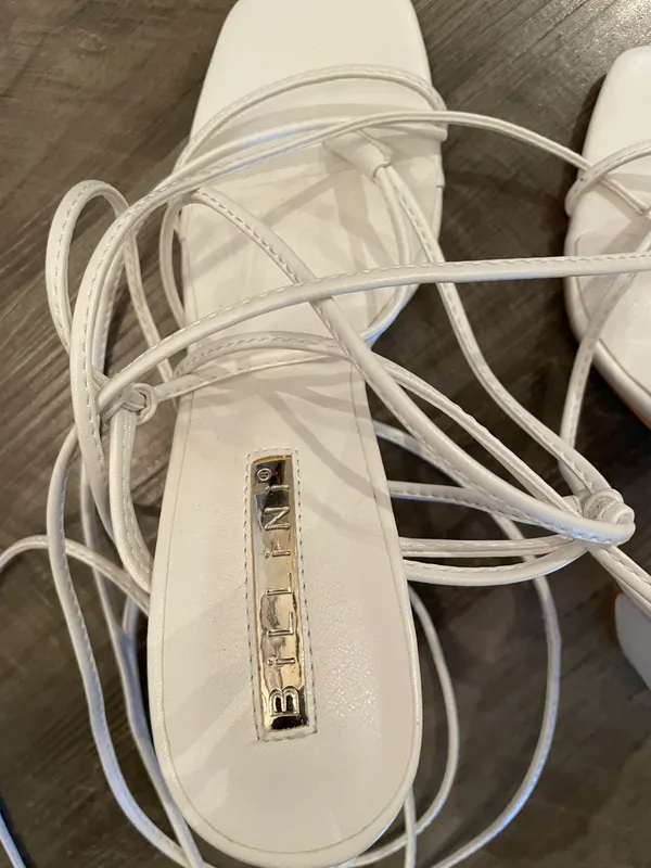 Princess Polly White Billini Virden Heels - Image 5