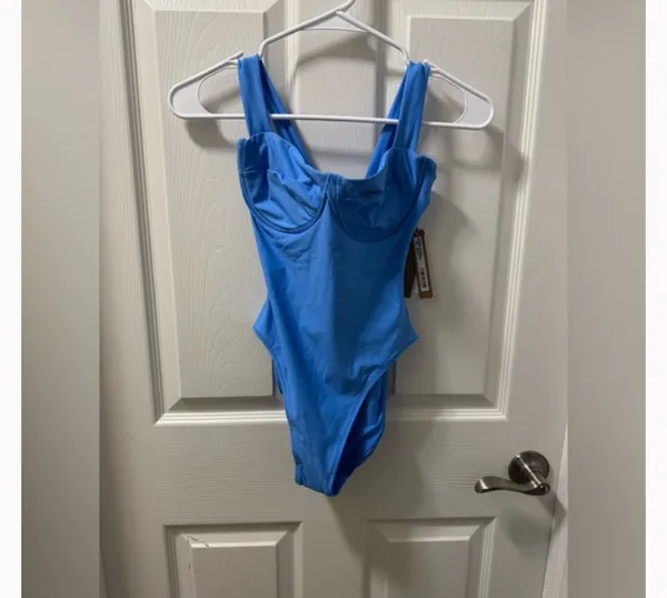 SKIMS Tide Underwire One Piece Swimsuit S - Image 3